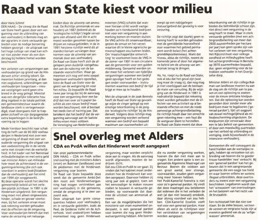 Trouw 1993